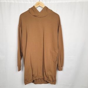 Rebecca King Brown Oversized Hoodie #1423